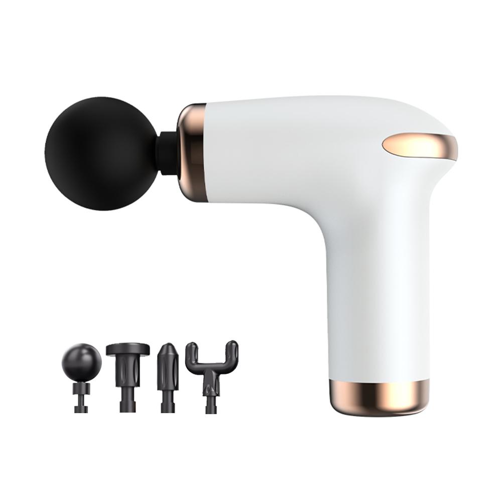 Portable Fascia Gun Tap Massager Body Back and Neck Leg Percussion Massager USB Charging Handheld Massager Deep Tissue Muscle