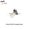 1.27mm Pitch Double Row SMT Header, 2x2 To 2x50 Pin Configuration