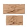 2 pz/set Madre e Figlia Del Bambino Della Ragazza Dell'arco Della Fascia Mamma Bambini di Colore Solido Fascia Per Capelli Accessori Per Capelli Genitore-Bambino Famiglia copricapi