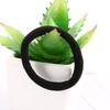 Black Elastic Ponytail Bracelets Rubber Hair Accessories Hair Rope Hair Band Seamless Hair Ties