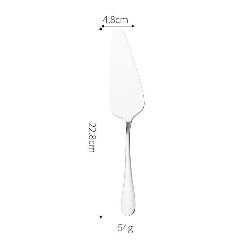 European Style Cake & Pizza Spatula Set - 410 Stainless Steel, Set of 2, Gift Box for Birthday Parties