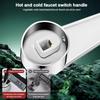 New Universal Faucet Handle Thicken Silver Quick Open Valve Faucet Switch Handle