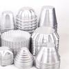 10pcs/lot Various Design Fluted Edge Wavy Flower Cup Boat Round Shape Aluminium Tart Mould Jelly Pudding Cup Cupcake Mold Baking