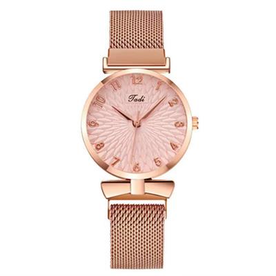 The Same Casual Fashion Simple Lazy Watch Trendy Digital Face Women'S Quartz Watch