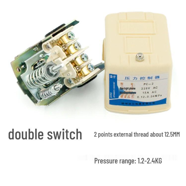 Intelligent Self-Priming Booster Pump with Stainless Steel Tank & Automatic Pressure Controller for Households
