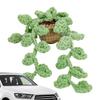 Car Air Vent Clip Decor Potted Plant Car Diffuser Vent Clip Car Interior Decor Charm Funny Air Conditioner Outlet Clip