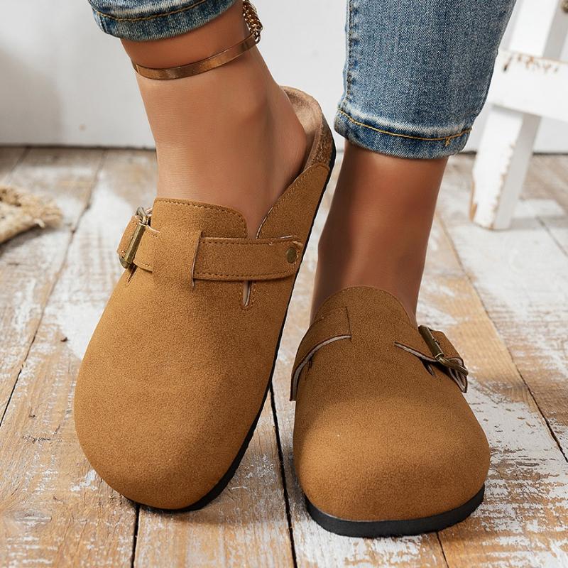 Fashion Summer Women Mules Platform Clogs Sandals Classic Cork Soft Clogs Slippers with Arch Indoor Shoes Outdoor Flat Slides Women