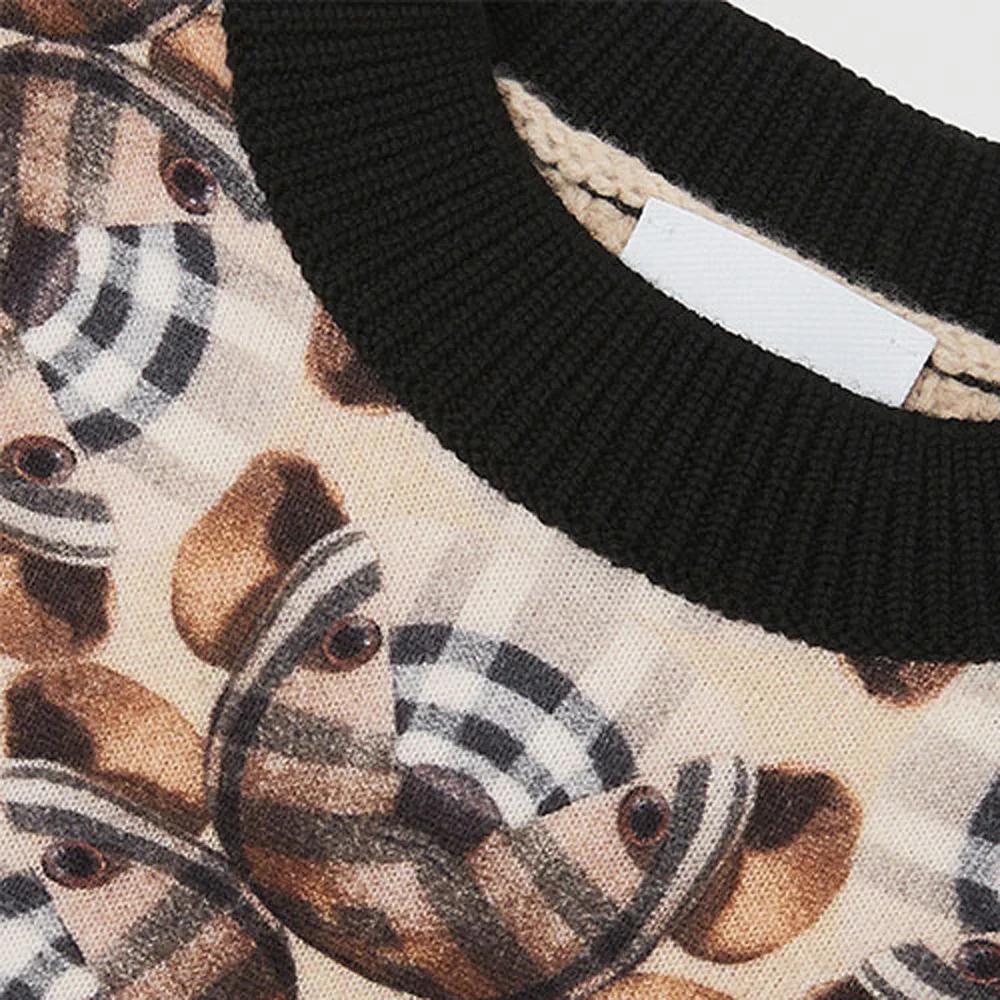 Burberry Kids Sweaters Crew Neck Moderate (Unisex) Sweaters 80473371