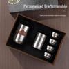 Luxury Pure Titanium Kung Fu Tea Set with High-End Teapot & Gift Box