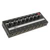 1/4" TRS Input/Output Stereo Headphone Amplifier 8-Channel Channel Line Mixer  Studio Recording