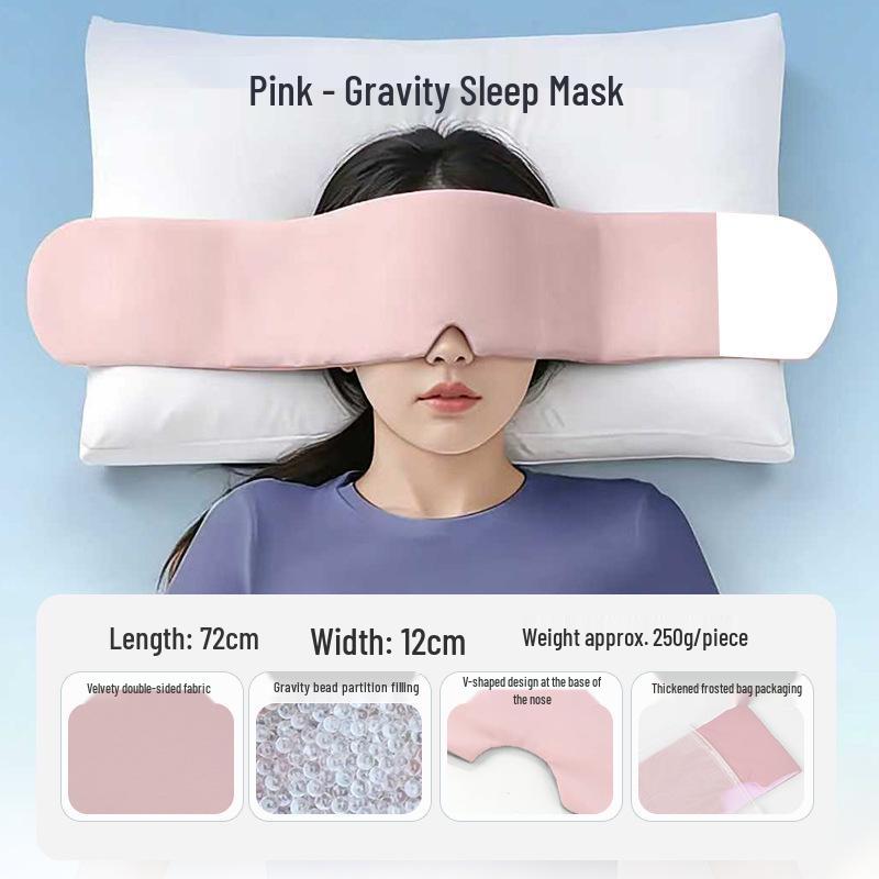 USB-Powered Silk Heating Eye Mask with Graphene and Wormwood for Sleep Therapy