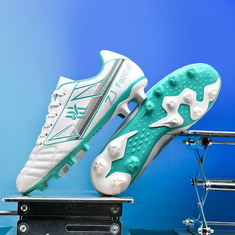 High-Top Football Shoes Men'S And Women'S Football Shoes College Students' Indoor Non-Slip Football Game Training Shoes