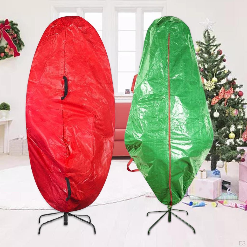 Christmas Tree Decorations Storage Bag Premium Upright Tear Proof Store up to 5/6/8ft Oval