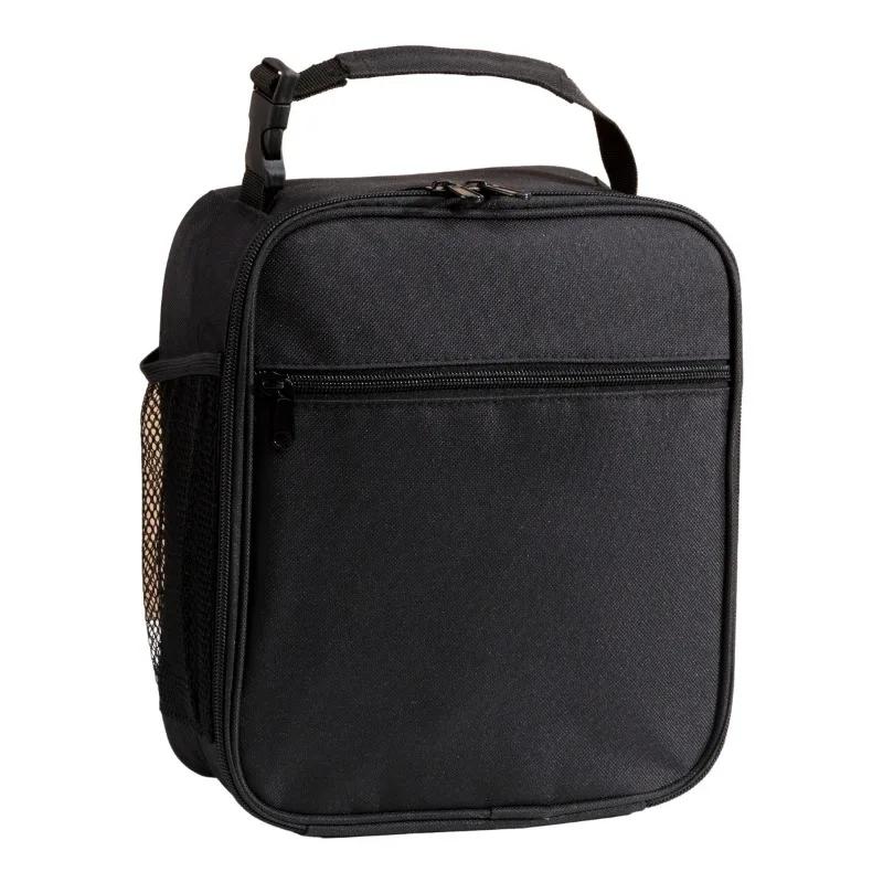 

Portable Reusable Thermal Lunch Box Cooler Tote Lunch Bag for School Office Keep Food Fresh Warm or Cold Men Women Insulated чорний