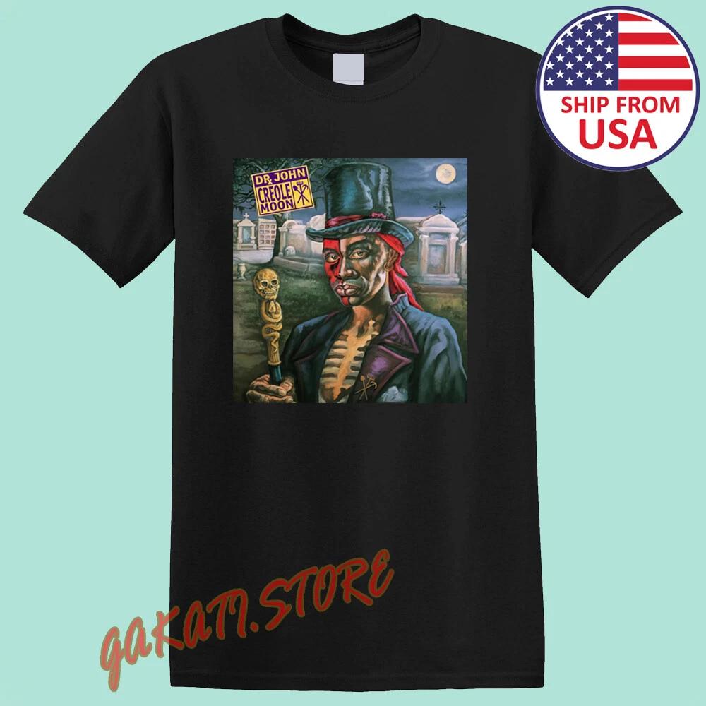 Dr John Creole Moon Men s Black Size S-5XL XL