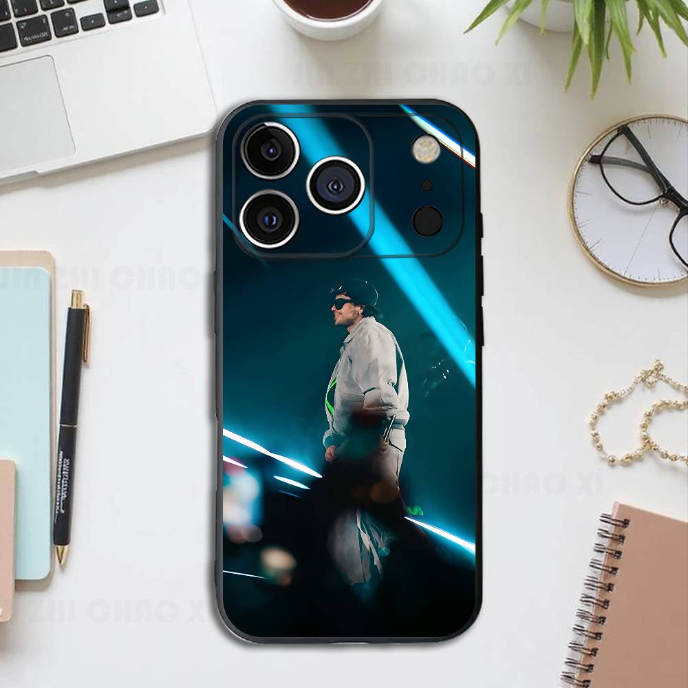 

Rapper J-JOP F-Fuerza Silicone Soft Phone Case For IPhone17 16 15 14 13 12 11 Pro Max Plus X XR SE Cover iPhone17