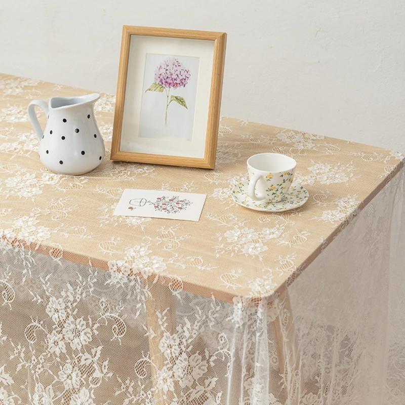 Vintage Wedding Tablecloth Decorative Covering For Reception Banquets Anniversary Romantics Home Styling Table Cloth