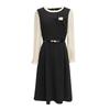 French A-Line Chiffon Dress