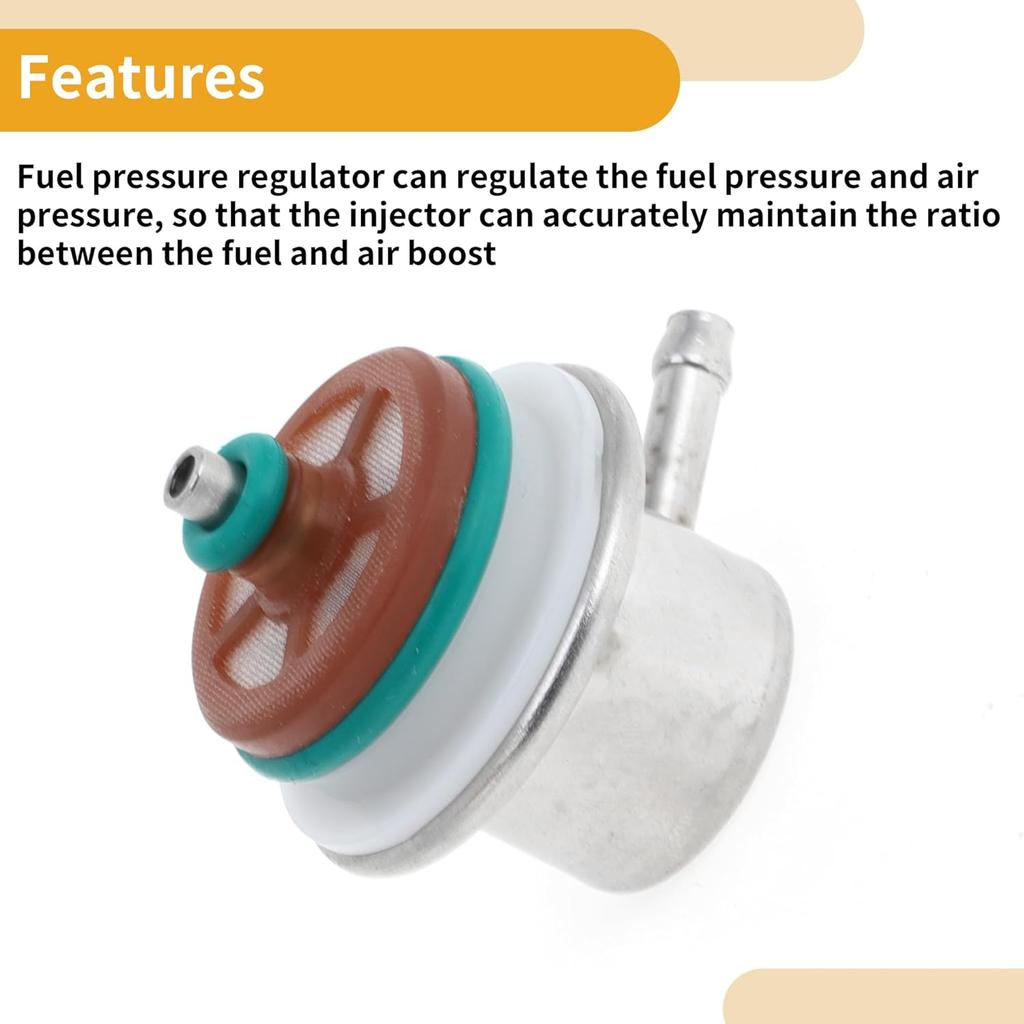 Fuel Pressure Regulator No.89060422 Fuel Pump Regulator for Chevrolet Silverado 1500 1999-2006 Metal Corrosion Resistant