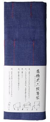 No BoRDER PERiTOSS Scroll Type Two Tier Chopstick Bag In Tool Roll Okayama Denim Seiran [Made Japan] PT-0423EID
