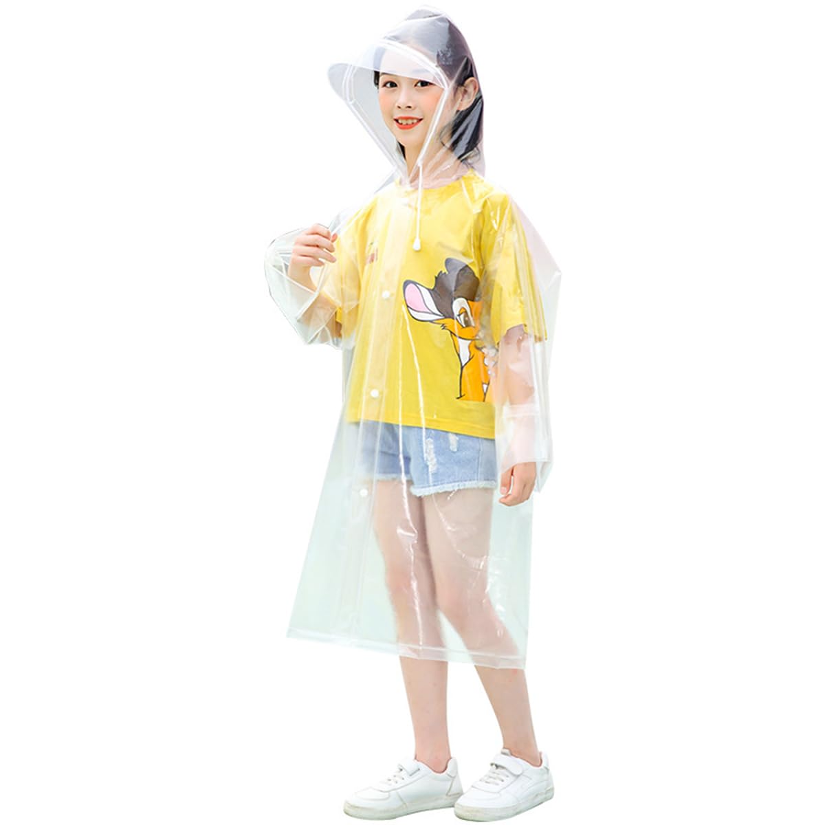 

Прозрачный дождевик для сумки для хранения рюкзака широкий для дождливого сезона дождь детский сад [AISHITE] дети, совместимый, дождевик, прозрачный, детский,