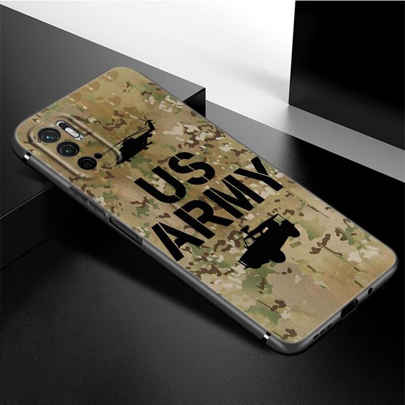Camouflage Pattern Camo Military Army Phone Case For Xiaomi Redmi Note 11 10 9 8 Pro 11T 5G 10T 10S 9S 9T 9i 9C 9A 8T Cover