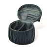 Francfranc Velvet Ribbon Vanity Cosmetic Makeup Makeup Storage Pouch, Large, Green, Pouch, Box,