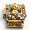 Russia 3D Fridge Magnet Tourist Souvenirs Refrigerator Magnetic Decoration Articles Collection Handicraft Gift