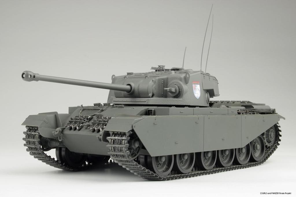 PLATZ Girls und Panzer Final Chapter Cruiser Tank A41 Centurion St. Gloriana Girls' Academy 1/35 Scale Plastic Model Kit GP-89