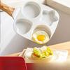 grey star shape 4-hole pan with spatula & brush