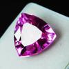 PRECIOUS Pink SAPPHIRE 8.20 Carat Natural Trillion Cut Loose Gemstone CERTIFIED