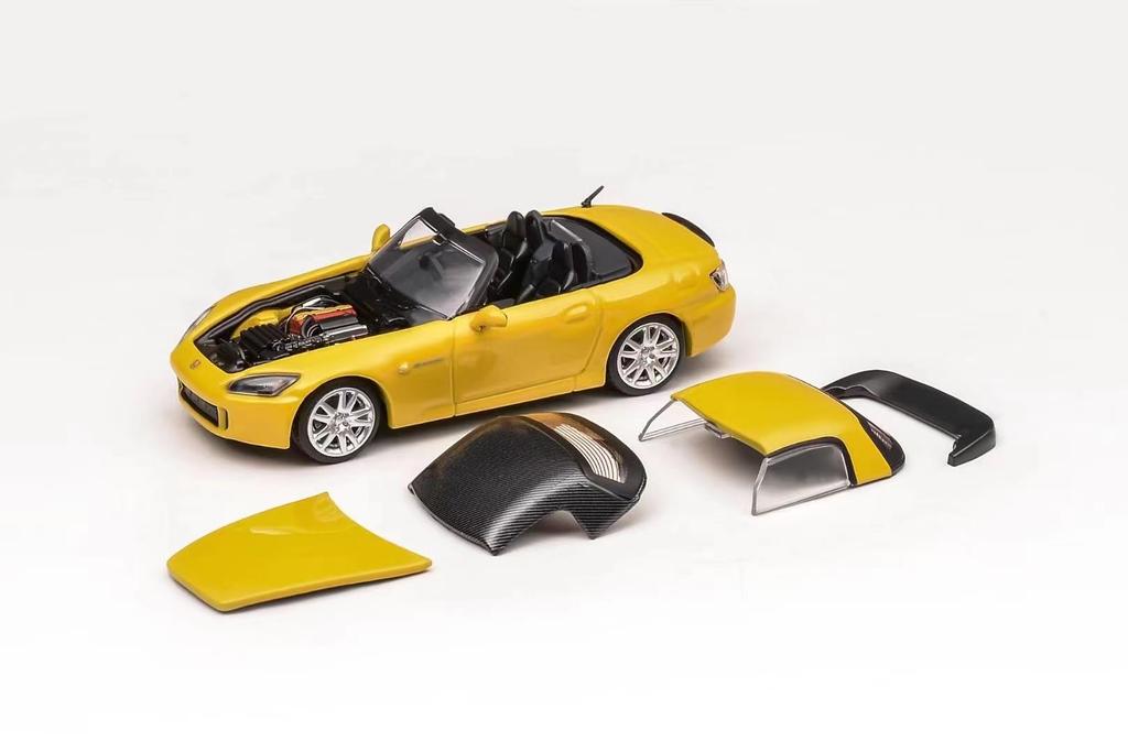 MOTORHELIX Honda S2000 Indy Yellow Pearl Finished Product M65102 1/64 (AP2)