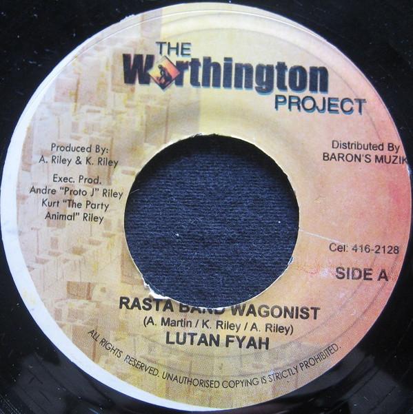 

7inch Record LUTAN FYAH - Rasta Band Wagonist NONE The Worthington Jamaica Reggae, Ska & Dub Used