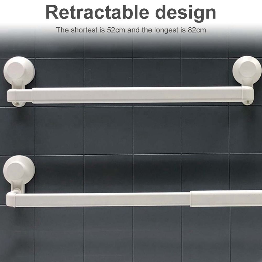 Wall Mounted Vacuum Suction Cup Towel Rack Non-punching Towel Holders  for Kitchen