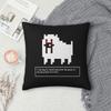 Undertale Annoying Dog Video Game Cute  Square Pillowcase Pillow Cover Cushion Throw Pillow for Home Bedroom Car