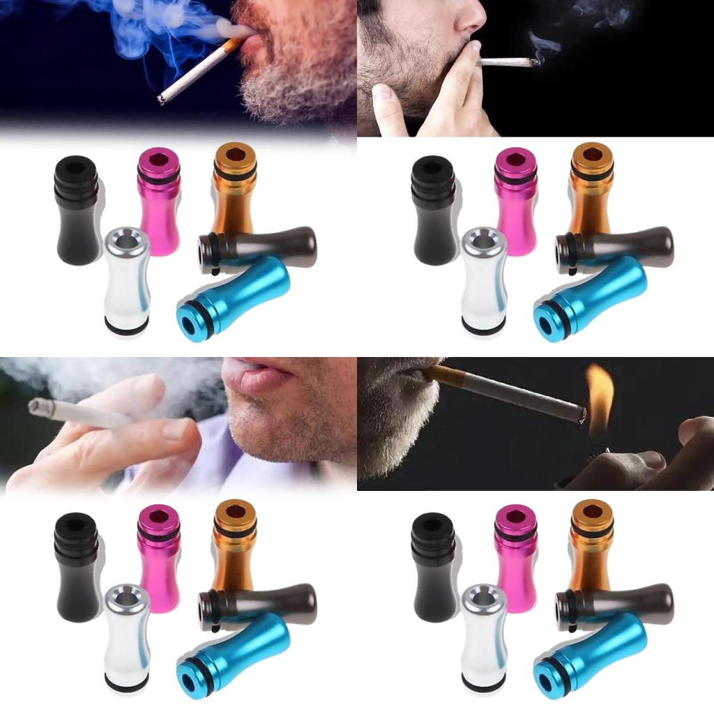 Metal Cigarette Mouthpiece With Color Variations For Smoking Enthusiasts And Home Decor