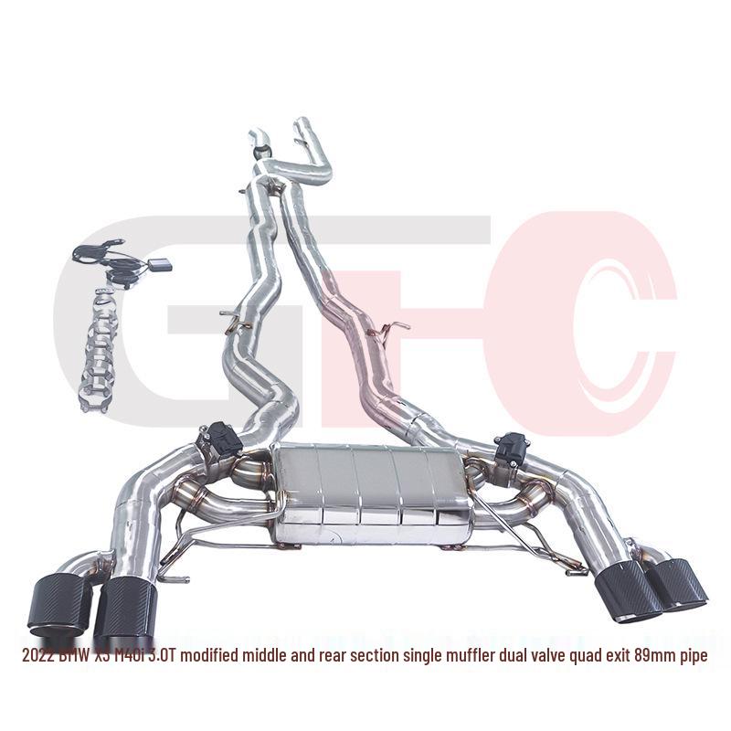 Updated Dual-Valve Exhaust System for 2022 BMW X3 M40i 3.0T