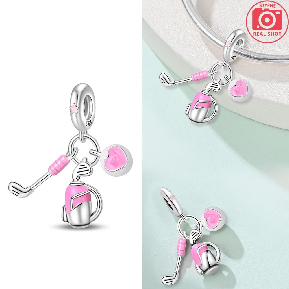 

Table Tennis Racket Combined Pendant copper Colors for Charm Bead Charms copper Colors Authentic Bracelets for Jewellery Making