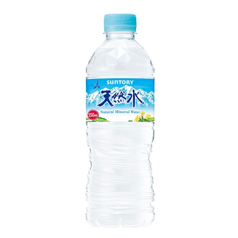Suntory Natural Water 550ml x 24 bottles - Bulk sale available.