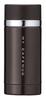 Pearl Metal 200ml Stainless Steel Water Direct Black Premium My Cafe Bottle, Drinking, Leather, Slim, H-6928