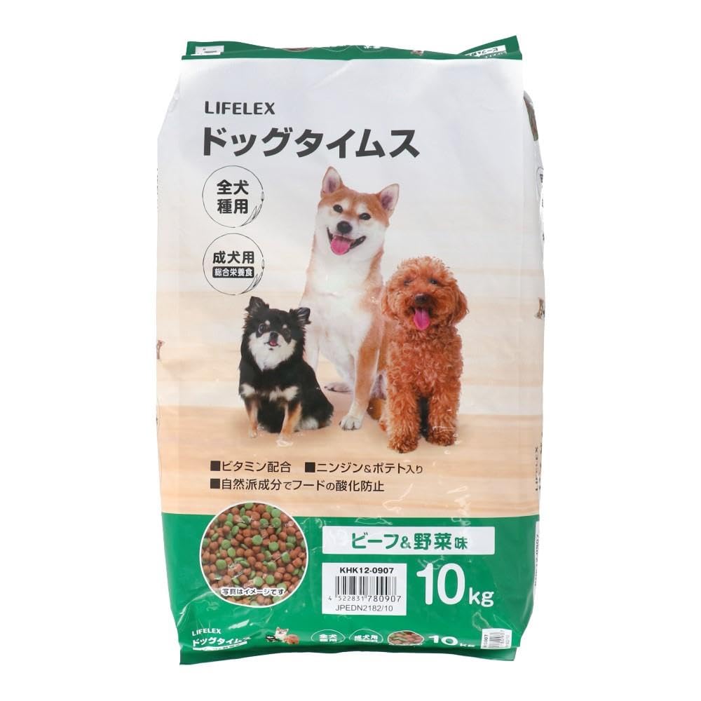 

Konan Original Dog Times 10 кг со вкусом говядины и овощей для всех пород собак и