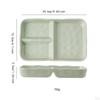 Adult Divided Plate, Serving Tray, Non-Slip Snack Housewarming Gift, Ceramic Tray for