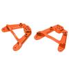 2Pcs Rear Shock Tower Aluminum Alloy Shocks Bracket Mount RC Accessories for   1Celsius6 SCX6