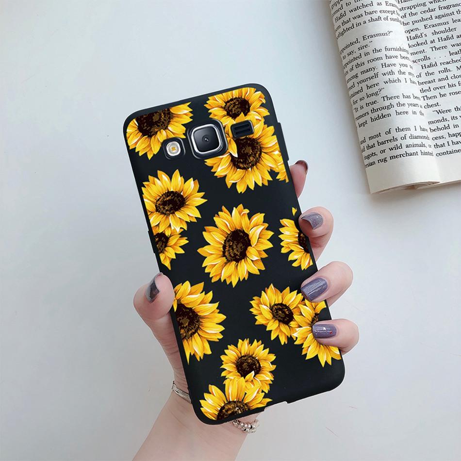 Sunflower Candy Love Heart Silicone Case For Samsung Galaxy Grand Prime Plus G530 G531 J2 Prime SM-G532F Phone Case Coque Fundas