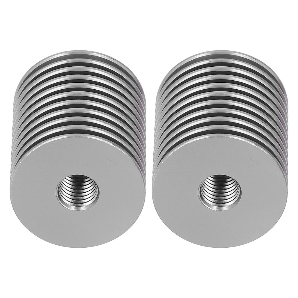 2Pcs 3D Printer Heatsink Kit for Voron 0.1 0.2 Hotend V6 CNC Aluminum Cooler Cinerous