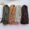 Dünner Atmungsaktiver Faltenfreier Blumenbedruckter Hijab-Schal Baumwolle und Leinen Vielseitiger Schal Kleiner Blumenschal Vielseitiges Kopftuch