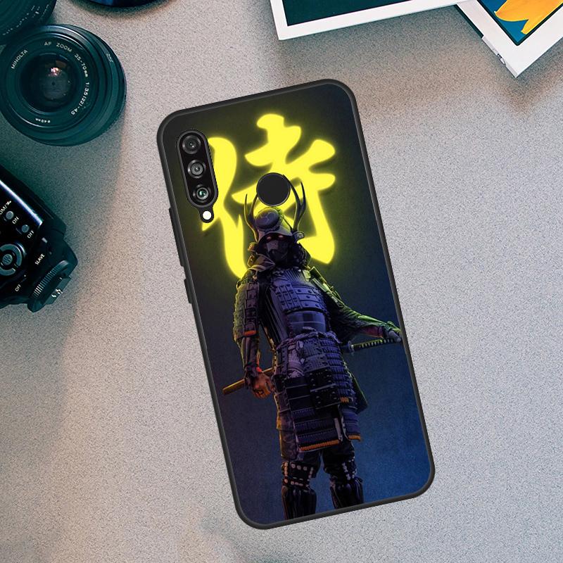 Samurai Japan Art Case For Huawei Nova 11i 8i 3i 11 Pro 10 9 SE 5T Y60 Y61 Y70 Y90 Y91 P20 P30 P40 Lite Cover