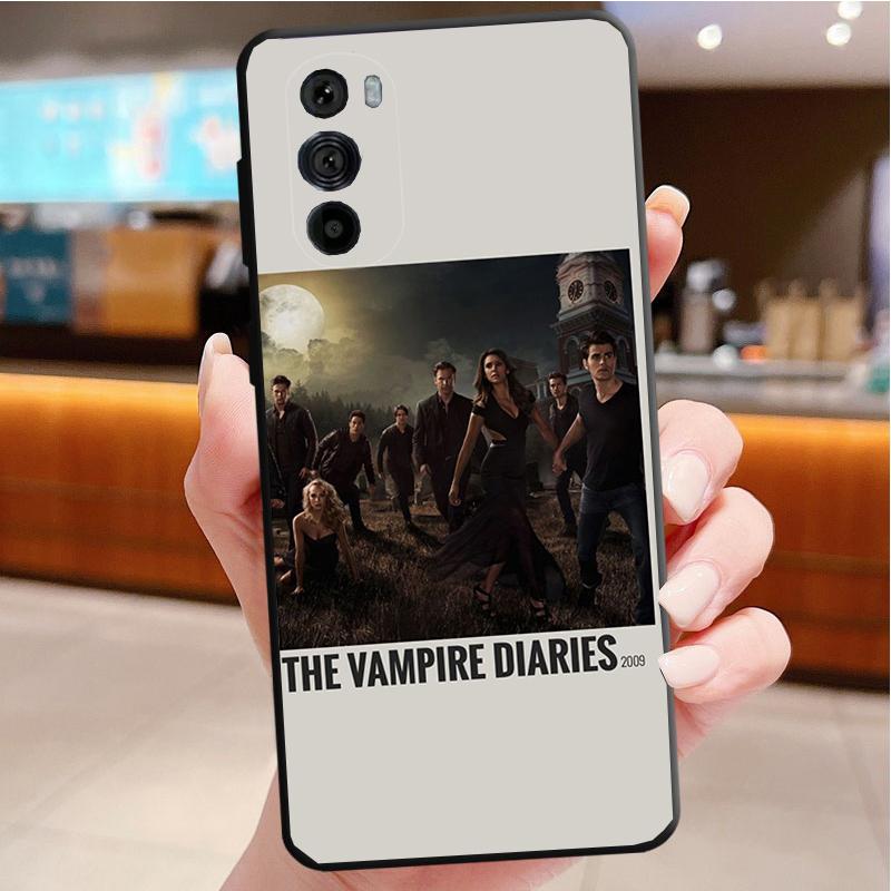 Vampire Diaries Damon Phone Case For Motorola Moto G Stylus 5G G Play G Power G 5G G Pure 2023 2024 E20 E22 E22i E32 E40 E13