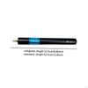 Pool Cue Extension Retractable Practice Compact Billiards Blue Black