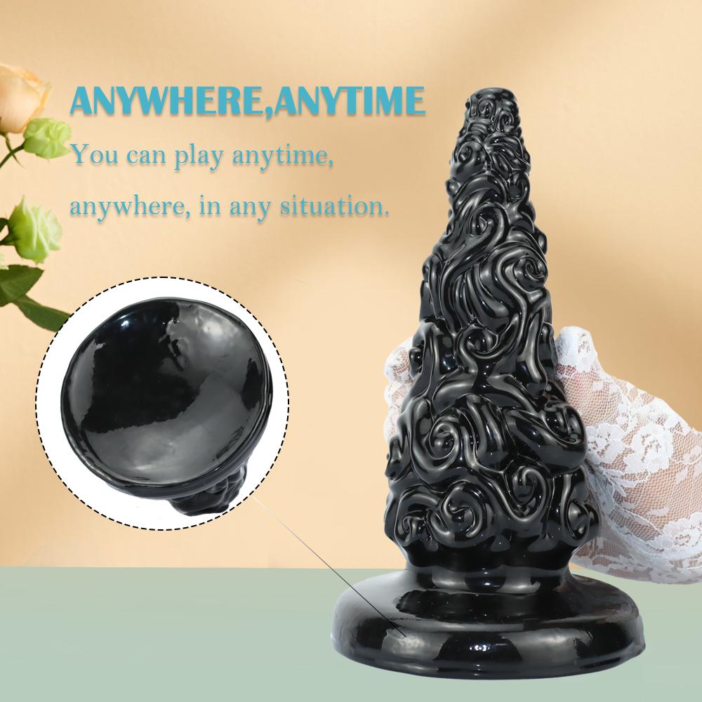 Zatyczka Analna Miękki Dildo Analne Przyssawka Duża Zatyczka do Tyłka Dylatator Analny 18+ Dorosłe Zabawki Seksualne Analne dla Kobiet Mężczyzn Odbyt